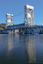 Portage Canal Lift Bridge - Houghton, Michigan - September 2021