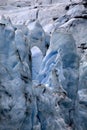 Portage Glacier Alaska Close Up Royalty Free Stock Photo