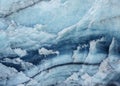 Portage Glacier Ice Close Up