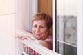 Portait of happy senior woman Royalty Free Stock Photo