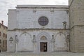 Portal of the cathedral in Koper