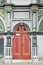 Portal of Cranach house in Weimar Royalty Free Stock Photo