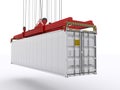 Portal Crane load Container