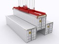 Portal Crane load Container