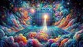 Portal Fantasy: Psychedelic Fractal Art, generative ai