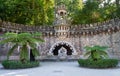 Portal of the Guardians in Quinta da Regaleira estate. Sintra. Portugal