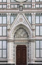 Portal of the Holy Cross Basilica, Florence