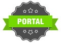 portal label