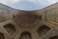 Portal of Madrasa Tilya Kori in Samarkand, Uzbekist