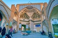 The portal of Mir Emad Meidan Mosque, Kashan, Iran