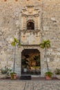 Portal of the Museum of the Royal Houses Museo de las Casas Reales in Santo Domingo, capital of Dominican Republi Royalty Free Stock Photo