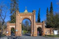 portal of North cemetery in Wiesbaden