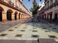 Portal November 20, portals, in the Centre of the city of Toluca, Mexico Royalty Free Stock Photo