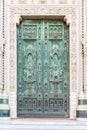 Portale to Cattedrale di Santa Maria del Fiore in Florence Royalty Free Stock Photo