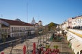 Portalegre Praca da Republica city center in Alentejo, Portugal