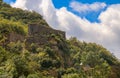 Portalet Fort French: Le Fort du Portalet in Etsaut, France. Royalty Free Stock Photo