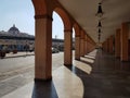 portals in the Centre of the city of Toluca, Mexico Royalty Free Stock Photo