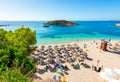 Portals Nous beach playa on Mallorca island, Spain