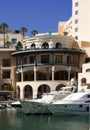 The Portamaso marina at St Julians on Malta