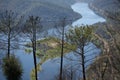 Portas de Rodao landscape nature in Vila Velha de Rodao, in Portugal Royalty Free Stock Photo