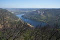 Portas de Rodao landscape nature in Vila Velha de Rodao, in Portugal Royalty Free Stock Photo