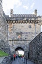 Portcullis gate at Edinburgh Castle