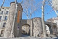 Porte de Espagne at Ceret, France Royalty Free Stock Photo