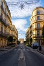 Porte du Peyrou, Arc de Triomphe in Montpellier, France. Royalty Free Stock Photo