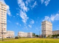 The `Porte Oceane` building complex in Le Havre, France