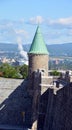 Porte Saint Jean Saint John`s Gate part of Old Quebec, Royalty Free Stock Photo