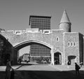 Porte Saint Jean Saint John`s Gate part of Old Quebec, Royalty Free Stock Photo