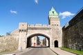 Porte Saint Louis in Quebec City, Canada Royalty Free Stock Photo