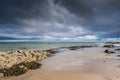 Portentous seascape. Northeast Scottish Coast.