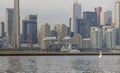 Porter Airlines DHC-8-402Q, C-GKQA landing in Toronto