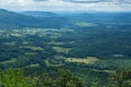 Porter Mountain and Goose Creek Valley, Virginia, USA Royalty Free Stock Photo