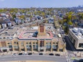 Porter Square aerial view, Cambridge, MA, USA