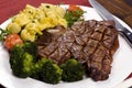 Porterhouse Steak 002 Royalty Free Stock Photo