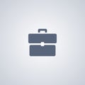 Portfolio, briefcase, vector best flat icon Royalty Free Stock Photo