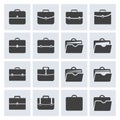 Portfolio icon set