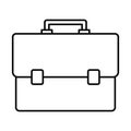 Portfolio  Line Style vector icon which can easily modify or edit Royalty Free Stock Photo