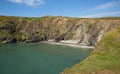 Porth Lleuog by Whitesands Bay Pembrokeshire Wales Royalty Free Stock Photo