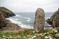 Porth Loe near Porthgawwa cornwall uk england Royalty Free Stock Photo