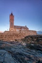 Porthleven church cornwall england uk Royalty Free Stock Photo