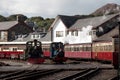 Porthmadog Train Station Royalty Free Stock Photo