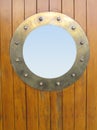 Porthole brass Royalty Free Stock Photo