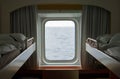 Porthole of the ship Royalty Free Stock Photo