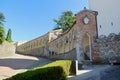 Portico of Lippomano at Udine Castle Italy