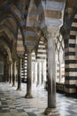 Portico of Saint Andrew's cathedral in Amalfi, Italy