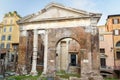 Porticus Octaviae or Portico di Ottavia. Rome. Italy