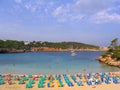 Portinatx beach (Ibiza, Spain) Royalty Free Stock Photo